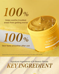 P.CALM Turmeric Bubble Deep Mask 90g