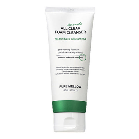 PURE MELLOW Avocado All Clear Foam Cleanser 150ml