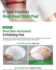 PURITO Peel Shot Exfoliating Pad 64g