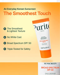 PURITO Sun Day Adventure Sunscreen SPF 50 60ml
