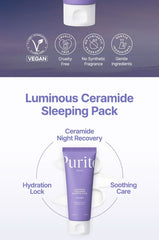 Purito Seoul Luminous Ceramide Sleeping Pack 100ml