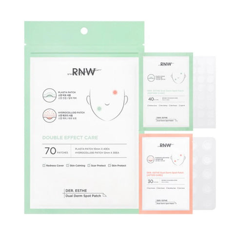 RNW DER. Esthe Dual Derm Spot Patch (10mm x 40pcs, 12mm x 30pcs)