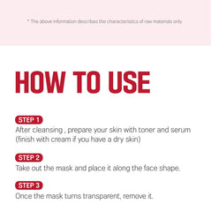 ROUND LAB Camellia Deep Collagen Firming Gel Mask 4ea