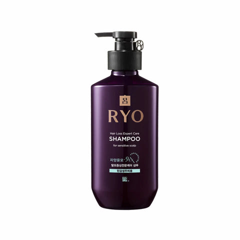 RYO 9EX Anti Hair Loss Expert Care Shampoo For Sensitive Scalp 400ml