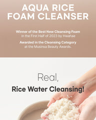 S.NATURE Aqua Rice Foam Cleanser 80ml