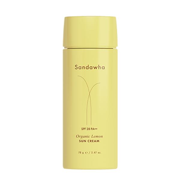 SANDAWHA Organic Lemon Sun Cream 70g