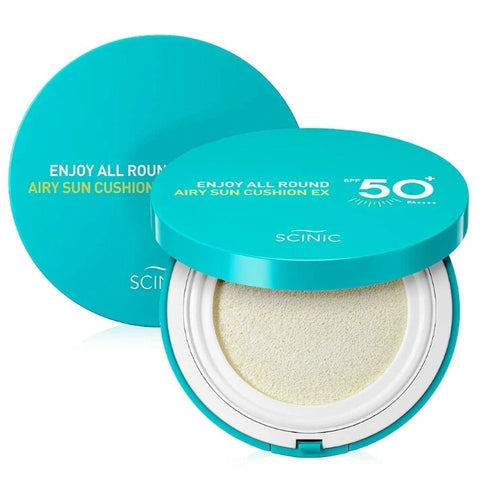 SCINIC Enjoy All Round Airy Sun Cushion EX (SPF50+ PA++++) 25g