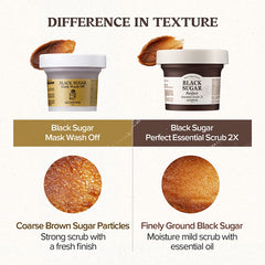 SKINFOOD Black Sugar Perfect Essential Scrub 2X 210g