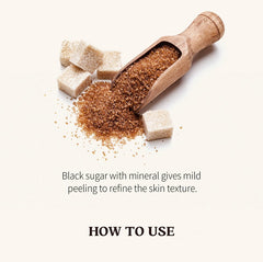SKINFOOD Black Sugar Perfect Scrub Foam 180g