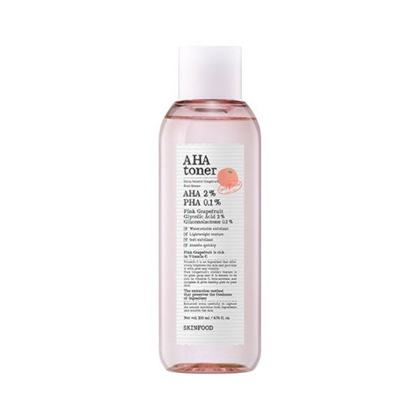 SKINFOOD Pink Grapefruit AHA Toner 200ml