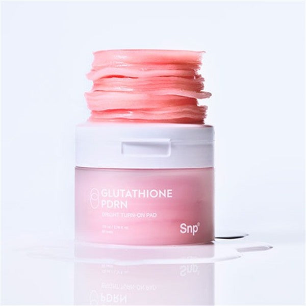 SNP Glutathione PDRN Bright Turn-On Pad 170ml (60pads)