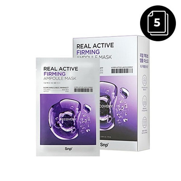 SNP Real Active Firming Ampoule Mask 25ml x 5