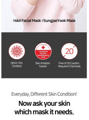 SOME BY MI Red Diamond Brightening Glow Luminous Ampoule Mask 25g x 10