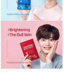 SOME BY MI Red Diamond Brightening Glow Luminous Ampoule Mask 25g x 10