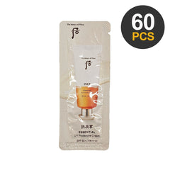 THE HISTORY OF WHOO Gongjinhyang Essential UV Protective Cream 1ml x 60pcs