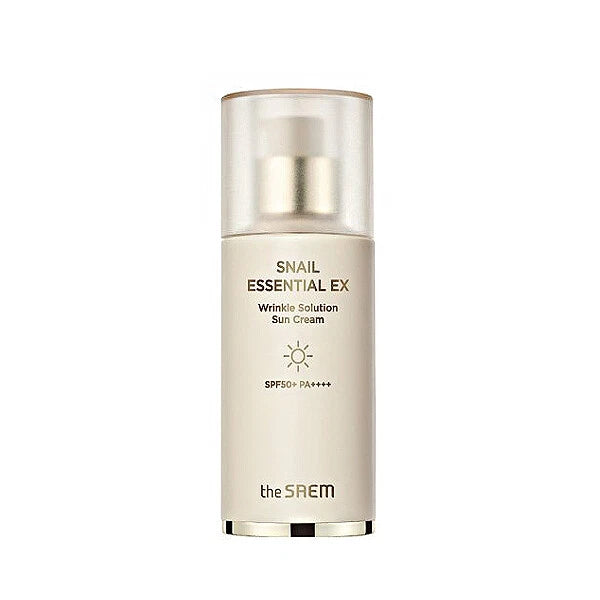 THE SAEM Snail Essential EX Wrinkle Solution Sun Cream SPF50+ PA++++ 40ml