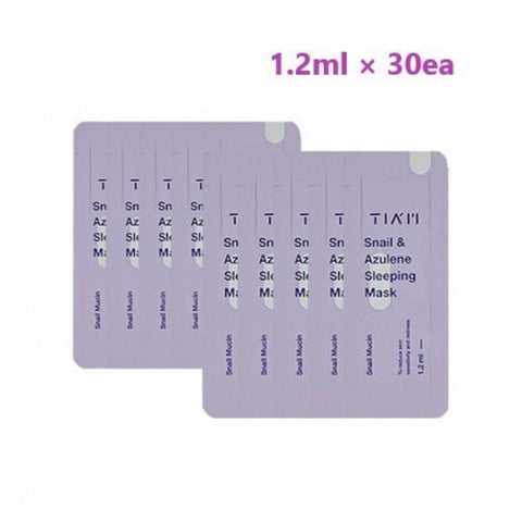 TIAM Snail & Azulene Sleeping Mask (1.2mL × 30ea)