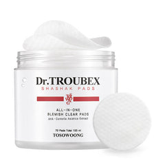 TOSOWOONG Dr. Troubex Blemish Pads 155ml (70pcs)