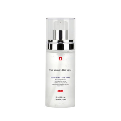 TOSOWOONG SOS Intensive RED Clinic Ovalicin Skin Clear Toner 100ml