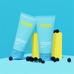Tovegan Colorfood Series Blue Balancing Foam Cleanser 150ml