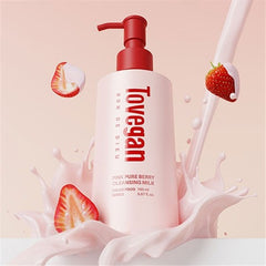 Tovegan Colorfood Series Pink Pure Berry Cleansing Milk 150ml