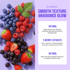 Tovegan Colorfood Series Purple Berry Retinol Gel Mask 30g x 4