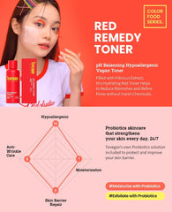Tovegan Colorfood Series Red Remedy Toner 150ml