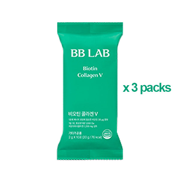 BB LAB Biotin Collagen V 3 packs (2g x 30 Sticks)
