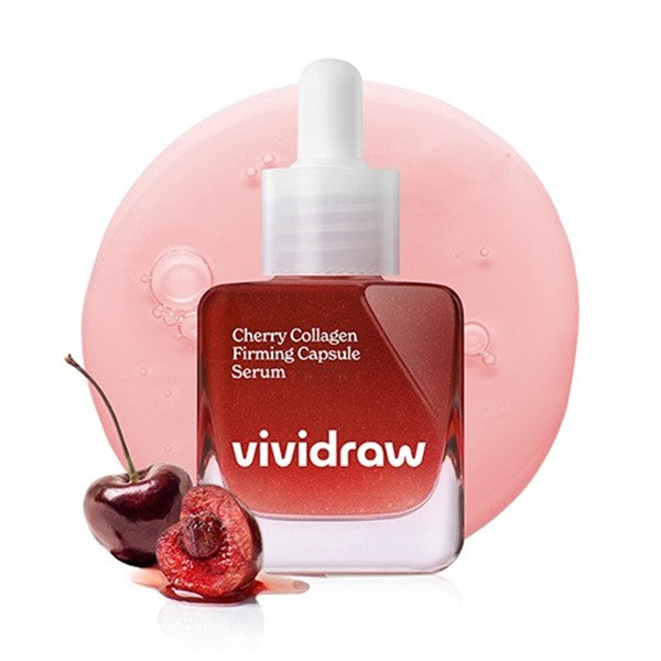 VIVIDRAW Cherry Collagen Firming Capsule Serum 40ml