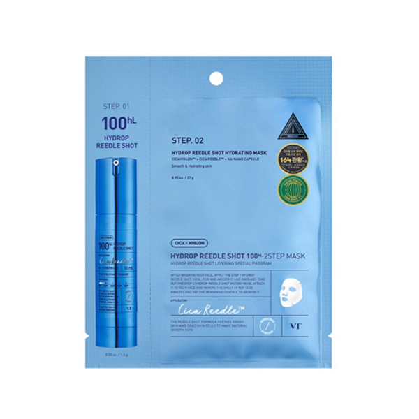 VT Hydrop Reedle Shot 100hL 2-Step Mask (4 Sheets)