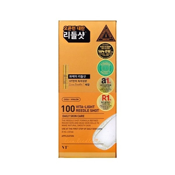 VT Vita-Light Reedle Shot 100 Stick Pouch 2ml × 10 2ml x 10