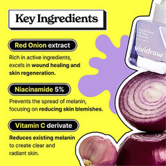 Vividraw Niacin Onion All Clear Serum 40ml