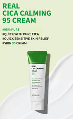 WELLAGE Real Cica Calming 95 Cream 80ml