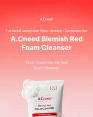 WJ A.Cneed Blemish Red Foam Cleanser 120ml