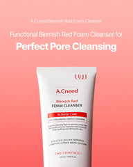 WJ A.Cneed Blemish Red Foam Cleanser 120ml