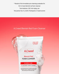 WJ A.Cneed Blemish Red Foam Cleanser 120ml