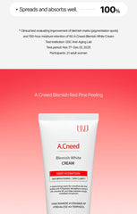 WJ A.Cneed Blemish White Cream 100ml