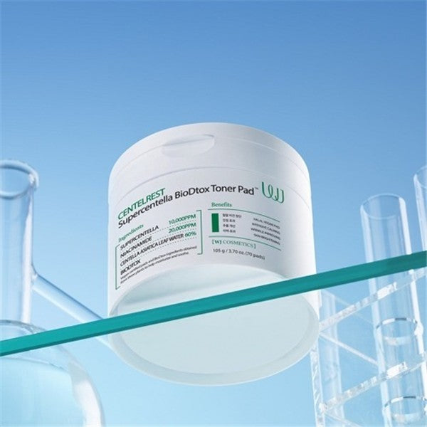 WJ Centelrest Supercentella BioDtox Toner Pad 105g