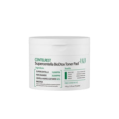 WJ Centelrest Supercentella BioDtox Toner Pad 105g