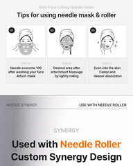 WellDerma Face Lifting Needle Shot Roller 1 pc