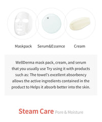 WellDerma Face Steam & Cooling Towel