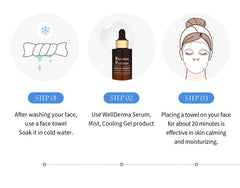 WellDerma Face Steam & Cooling Towel