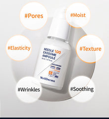 WellDerma Needle 100 Exosome Ampoule 30ml