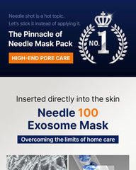 WellDerma Needle 100 Exosome Mask Pack (5 Sheets)