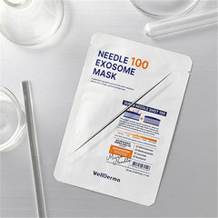 WellDerma Needle 100 Exosome Mask Pack (5 Sheets)