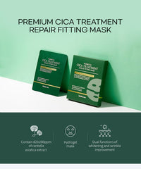 WellDerma Premium Cica Treatment Repair Fitting Mask 4 sheets