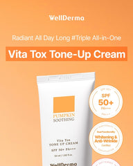 WellDerma Pumpkin Vita Tox Tone-up Cream 50ml