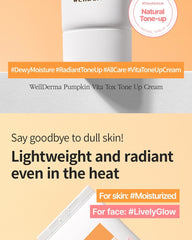WellDerma Pumpkin Vita Tox Tone-up Cream 50ml