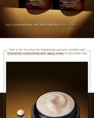 WellDerma Retinol Peptide Lifting Restore Cream 50g