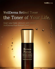 WellDerma Retinol Peptide Lifting Restore Essence Toner 150ml